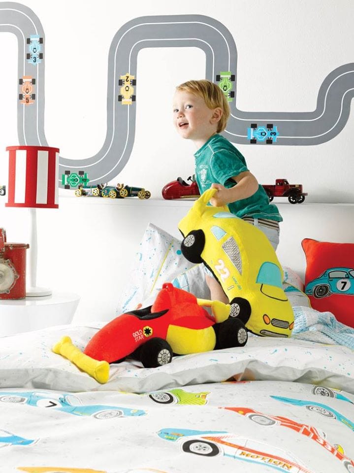 Linen House Duvet Cover Linen House Hiccups Fast lane Duvet Cover Set (4680223948889)