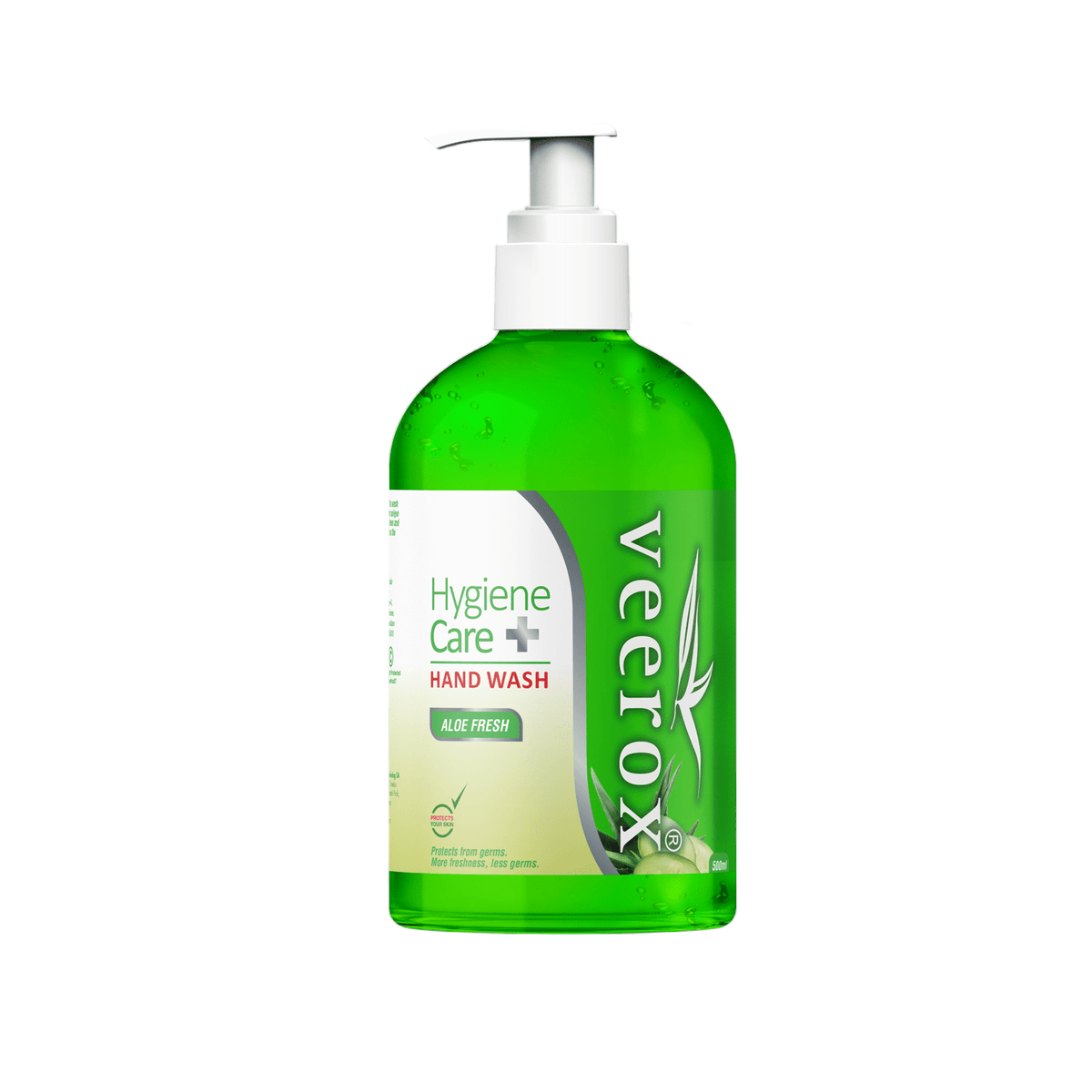 Biofresh Veerox Antibacterial Hand Wash Aloe Fresh 500ml (7397081710681)