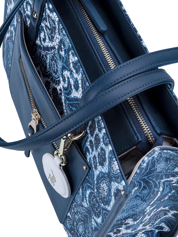 Polo Ladies Handbags Polo Bedford Tote Navy POS454106 (7229954818137)