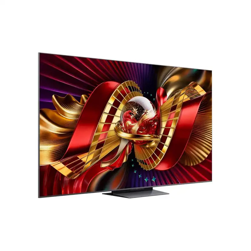 TCL 85-INCH C8L SQD-MINI LED GOOGLE TV 144HZ.