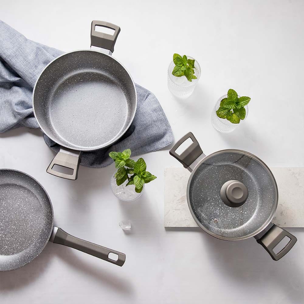 Legend Pots Set Legend Granite Chef 7pce Cookware Set (7294414225497)