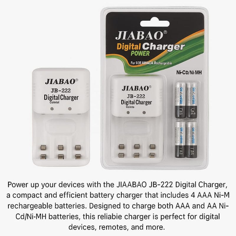 MHC World Battery Charger Jiabo Digital Charger Power JB-222
