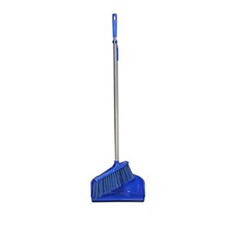 Plasticware broom Brush & Dustpan with Handle z165 (4483263791193)