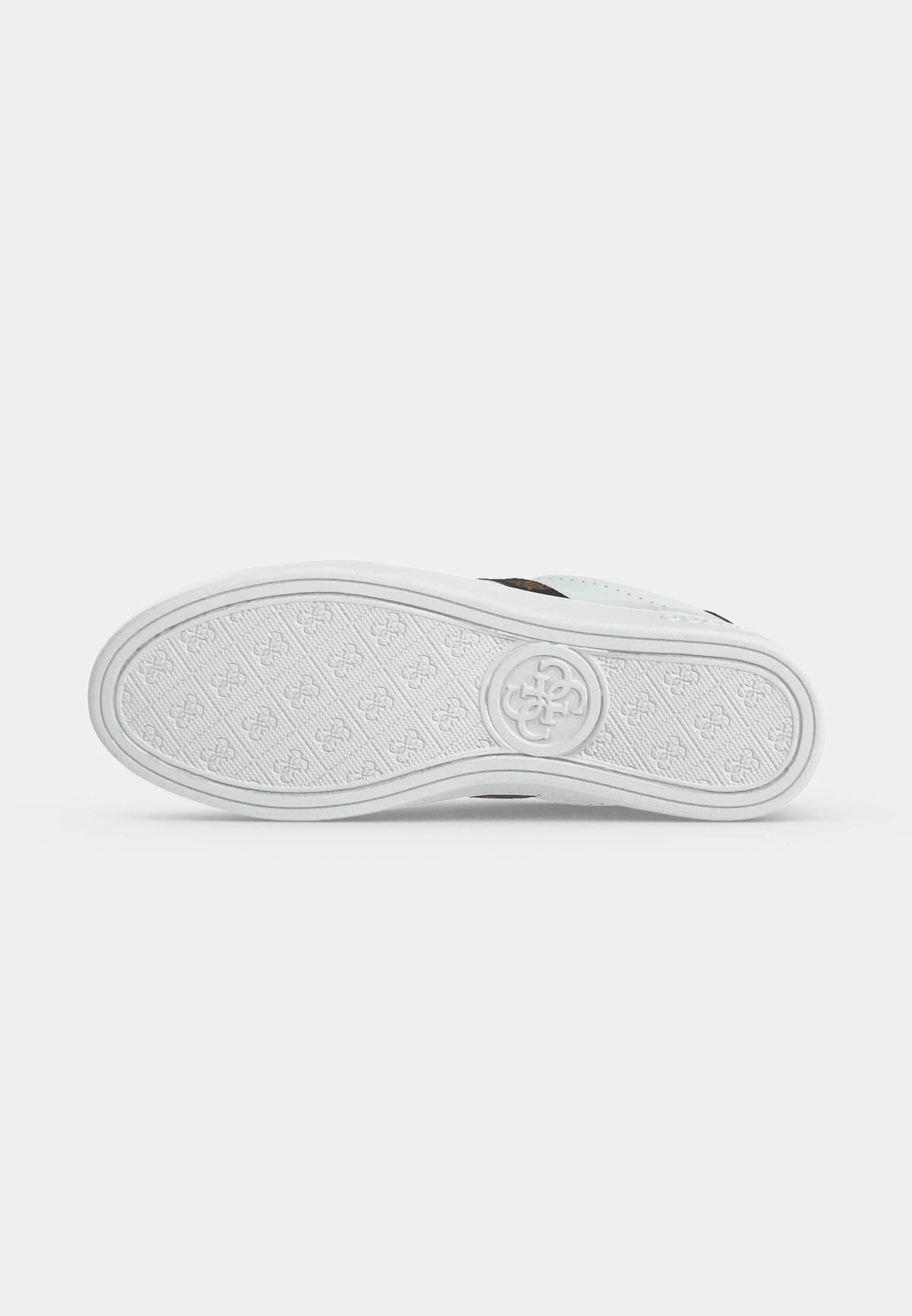 Guess Women's Barlie Faux Leather Sneaker-White GM19591