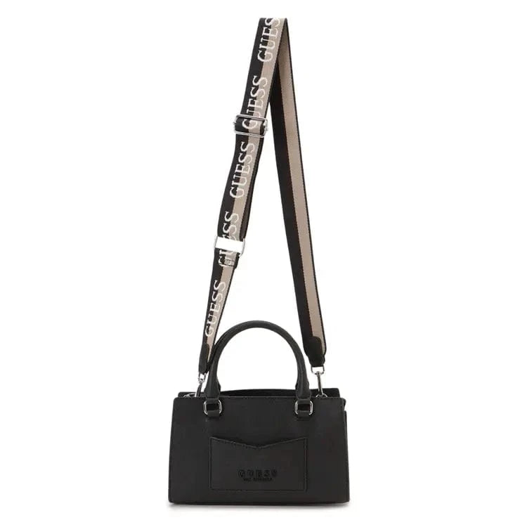 Guess Handbag Guess Bandera Satchel Black