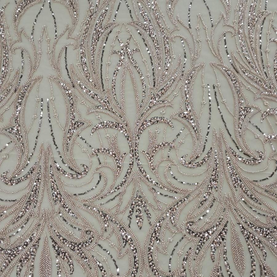 BRIDAL LACE Dress Fabrics Champaign Zoey Evening Wear (7787107385433)