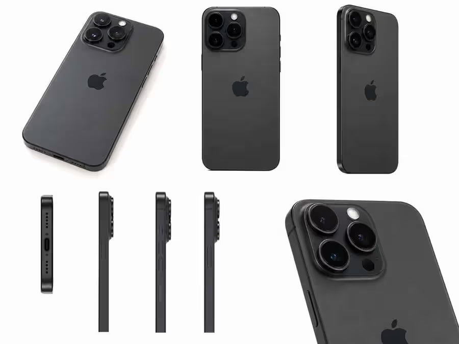 iPhone 15 Pro Max 256GB - Black Titanium.