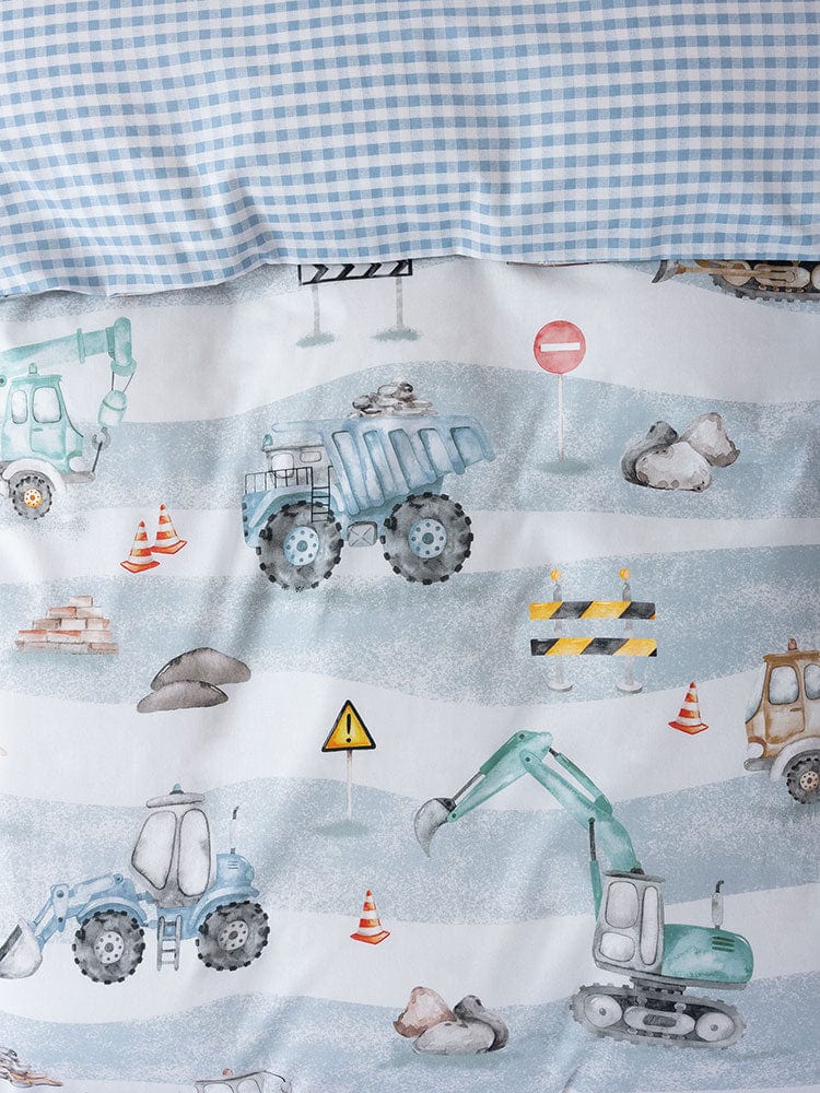 Linen House Duvet Cover Linen House Heavy Machinery Duvet Cover Set (7528844394585)