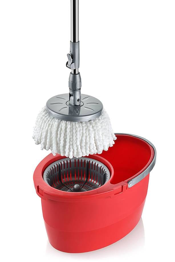 Proff Dustpan With Broom Proff Quatro Rotary Cleaning & Mop Set PRF-2601104 (7282068062297)