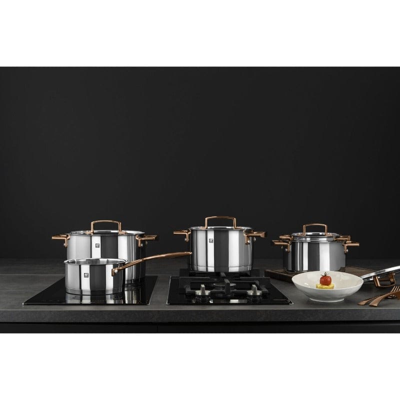 Zwilling Pots Set Zwilling Twin Bellasera Cookware Set 9 Piece 18/10 Stainless Steel (7039406145625)