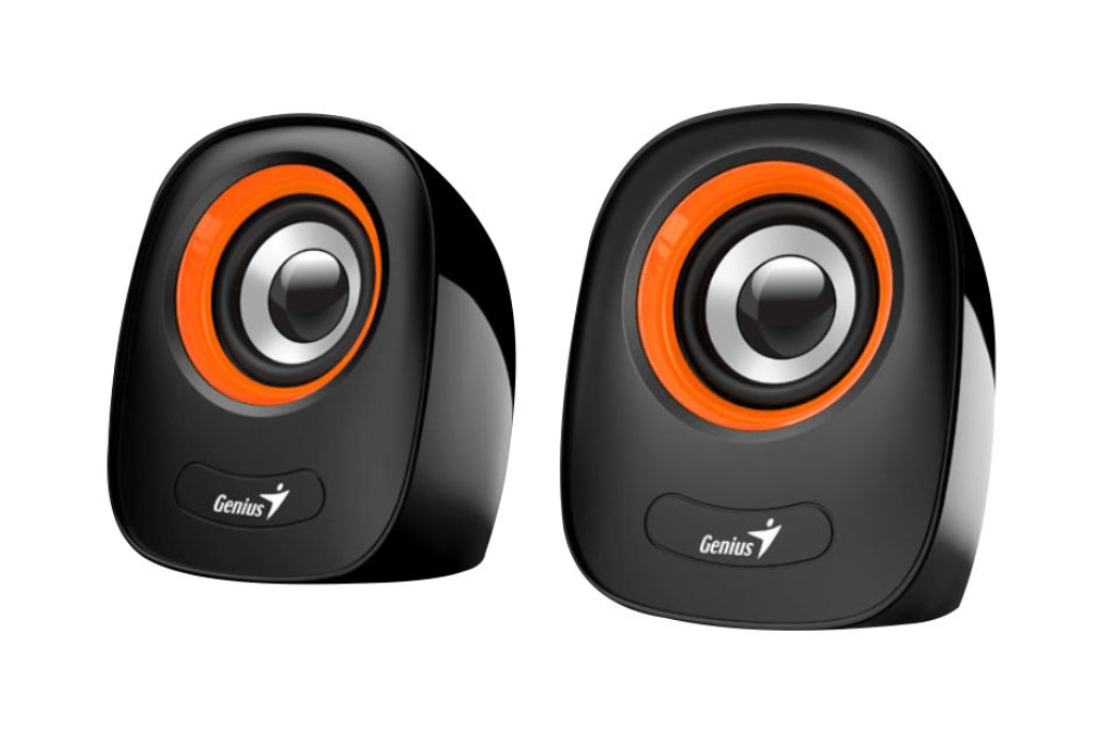Genius Speakers Orange Genius Speaker, Sp-Q160 USB Blue (7159258611801)