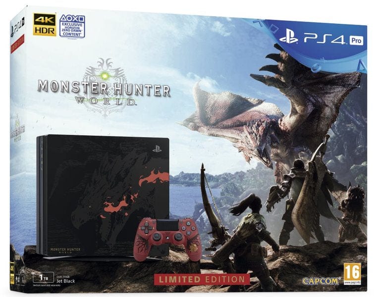ps4 Inactive Categories PS4 PRO 1TB Monster Hunter World Limited Edition (2061743259737)