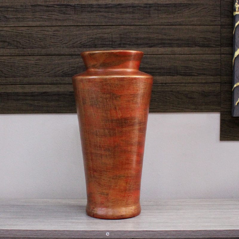 decor Decor Vase Mcp Orange Gold (6601294544985)