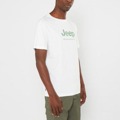 Jeep T Shirt Jeep Crew Neck Tee White (7653173067865)
