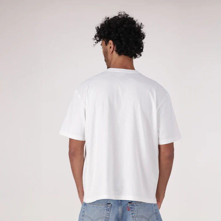 Levi's Men's White Lockwood Practice Za Two Horse T-shirt