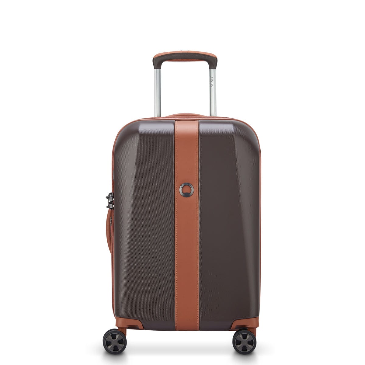 Delsey Luggage Delsey Promenade Trolley Suitcase 2.0 55Cm Chocolate (7222270754905)