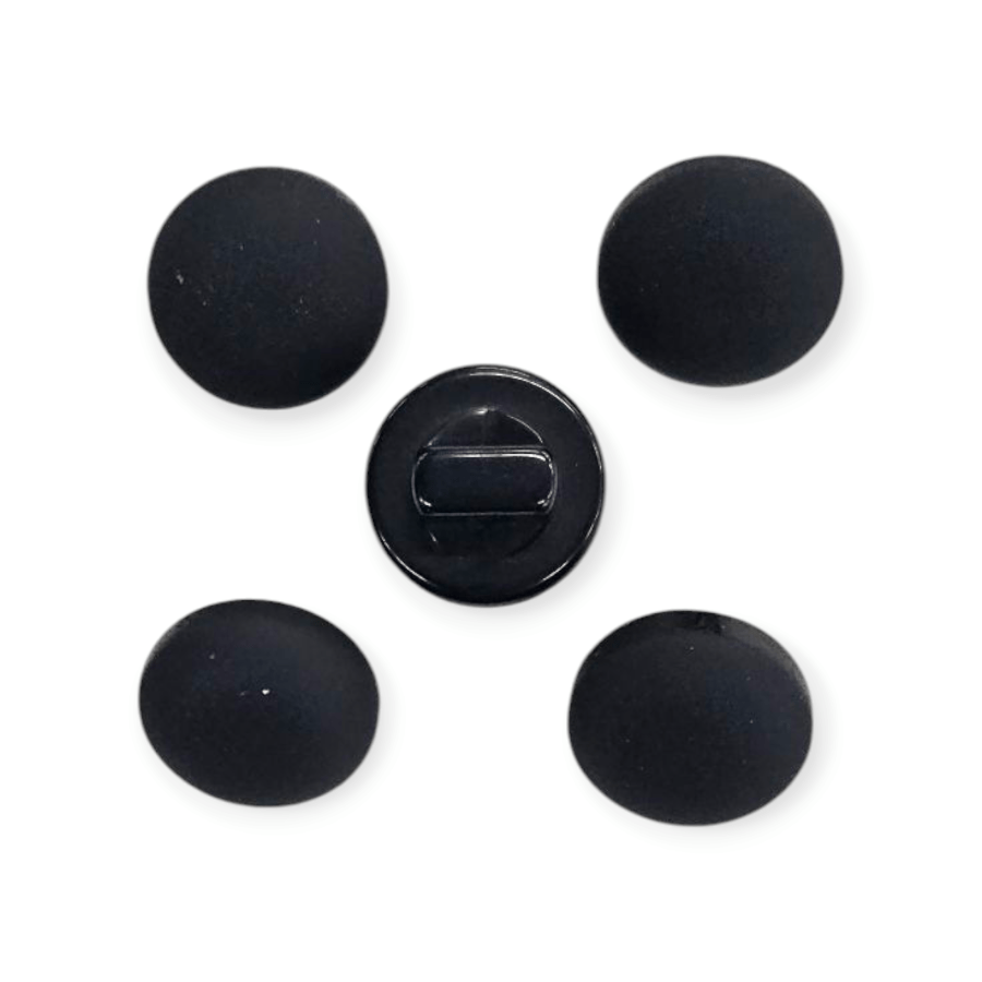 MHC Buttons Navy Fabric Look Button 20"