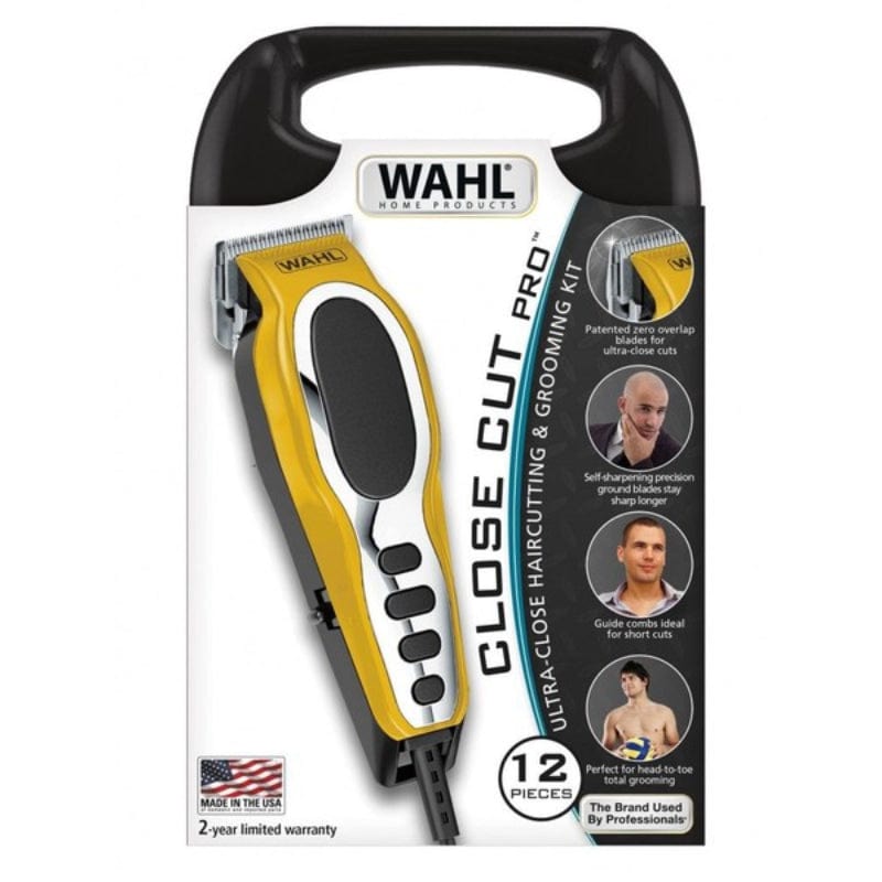 Wahl Clipper Wahl Ultra-Close Corded 12 Piece Haircutting & Grooming Kit (2061844086873)