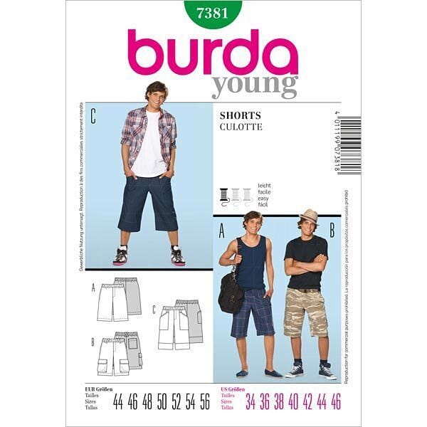 Burda Pattern Habby Burda Pattern 7381 (7507023069273)