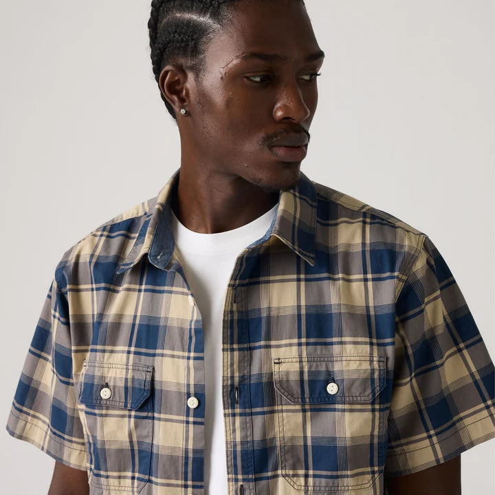 Men's Levi's Short-Sleeve Dalton Workwear Shirt (8015827304537)