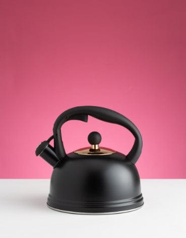 Typhoon KETTLE Typhoon Otto Whistling Kettle Black 1.77L TY1401173 (7302744277081)