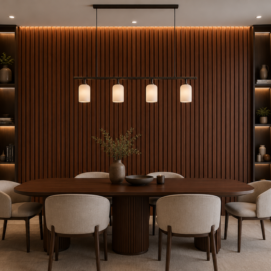Trio Wall Panel Timber 2.4x114 mm.
