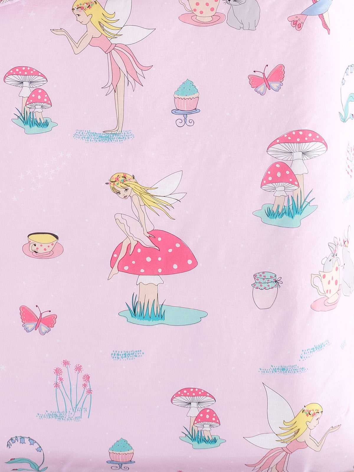 Linen House Duvet Cover Linen House Fairy Tea Party Duvet Cover Set (4673213890649)