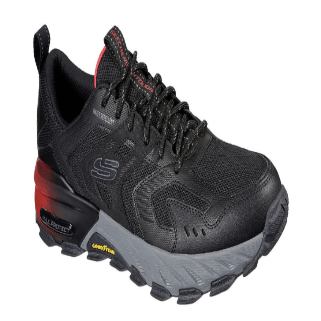 Skechers Sneakers Size 7 Skechers Max Protect-Warden Black/Charcoal (7161473663065)