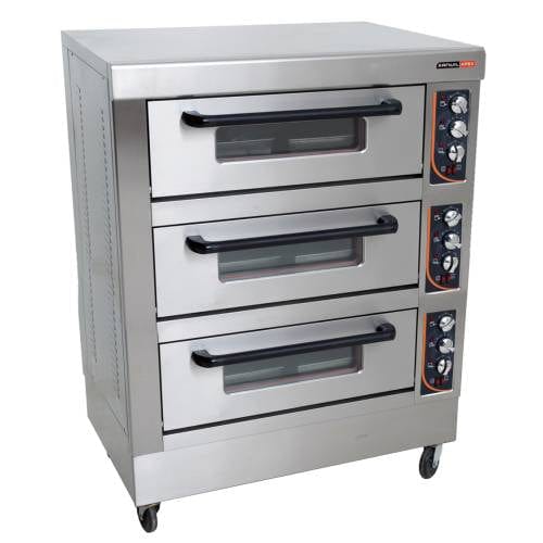 Catering Equipment Catering Equipment Anvil Deck Oven 6 Tray Triple Deck DOA3003 (7289207619673)