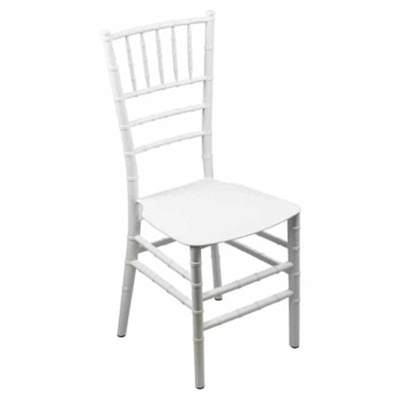 Catering Equipment Catering Equipment Tiffany Resin Chair White TRW1 ( No Cushion) (7460319264857)