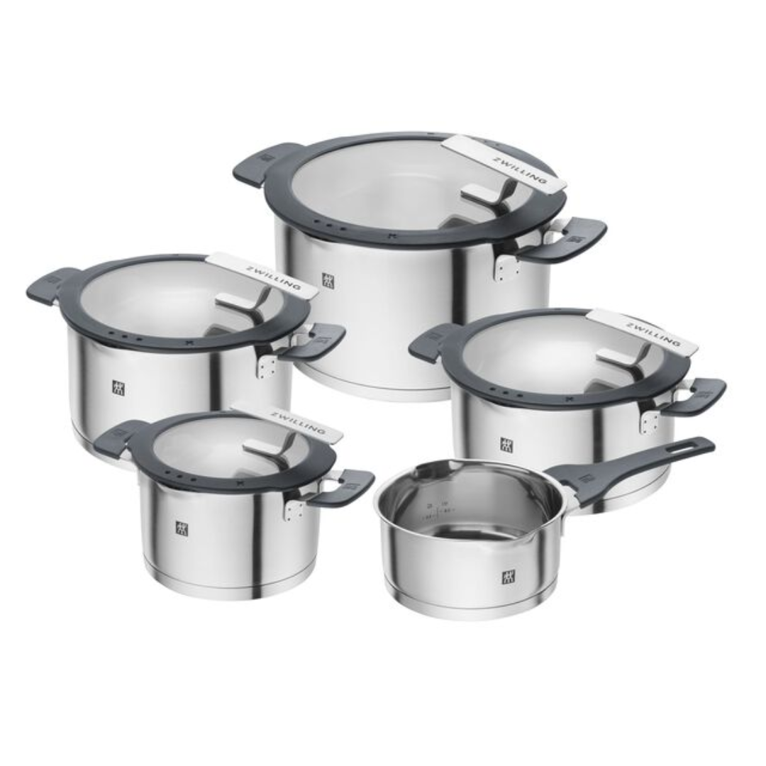 Zwilling Simplify 9-Piece Stainless Steel Pot Set ZW-66870-005-0