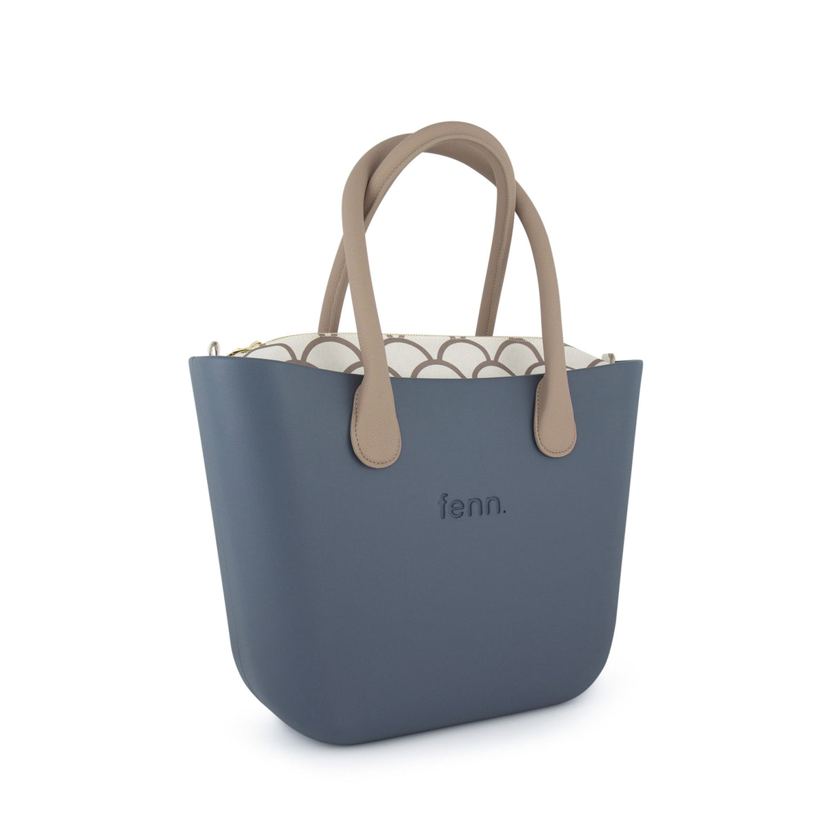 Fenn Original Everyday Tote Bag With Round Handle-Denim 1574.