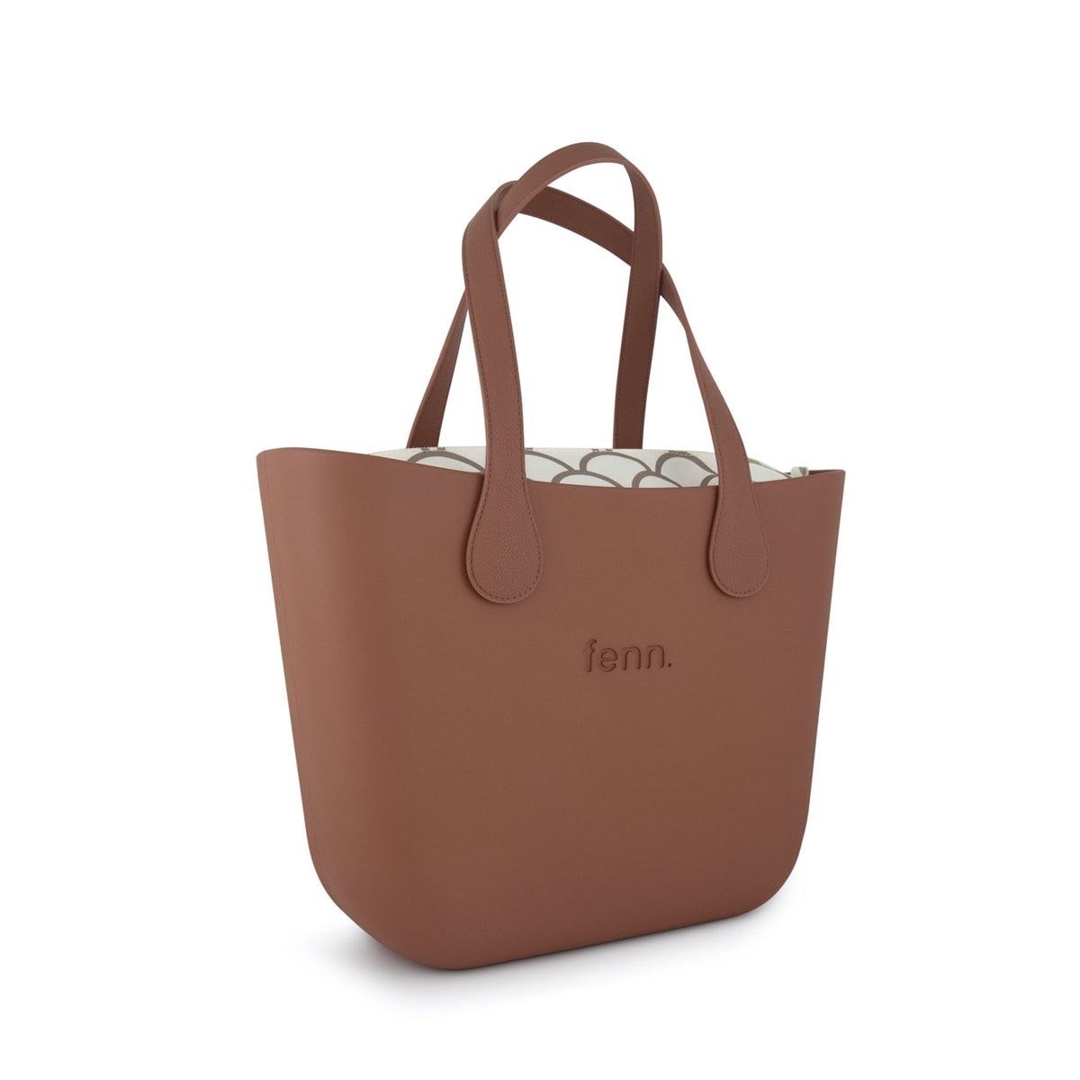 Fenn Original Everyday Tote Bag With With Flat Handle-Tan 1586.