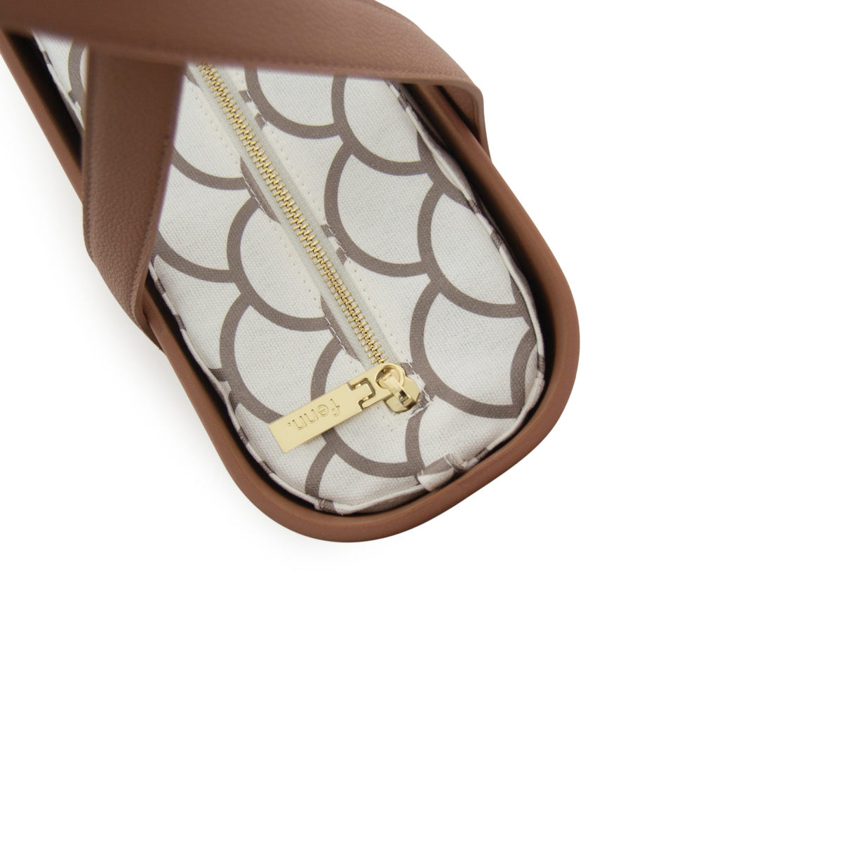 Fenn Original Everyday Tote Bag With With Flat Handle-Tan 1586.