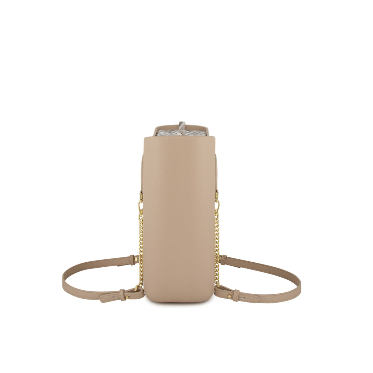 Fenn Original Everyday Tote Bag With Gold Chain Handle-Sand 1587