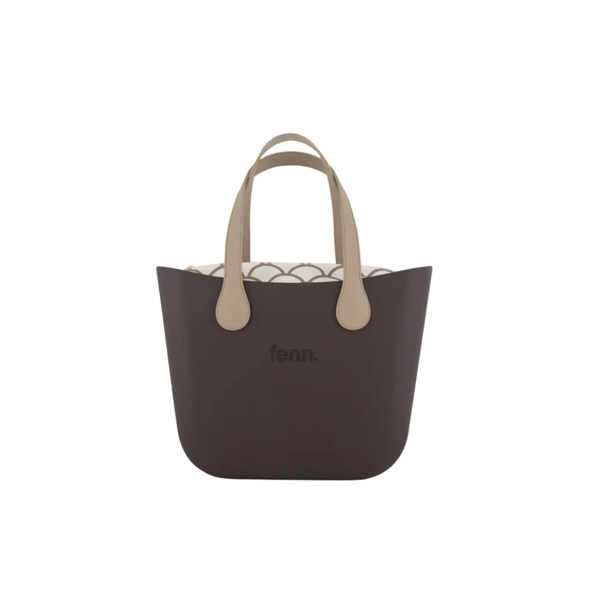 Fenn Original Everyday Tote Bag With Flat Handle-Chocolate 1591.