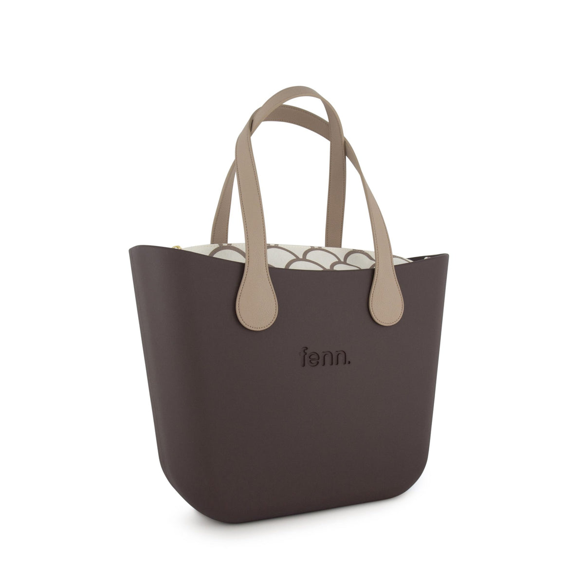 Fenn Original Everyday Tote Bag With Flat Handle-Chocolate 1591.