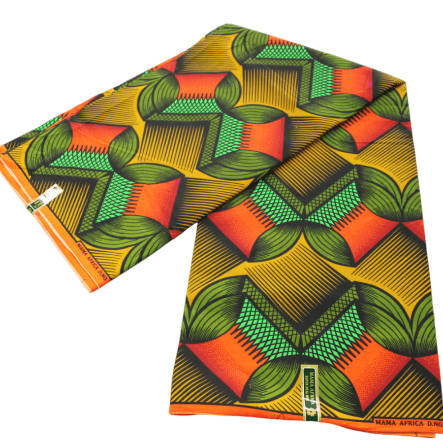 100% COTTON Dress Fabrics African Print 6 Yards Fabric 110 cm Assorted (7223586422873)