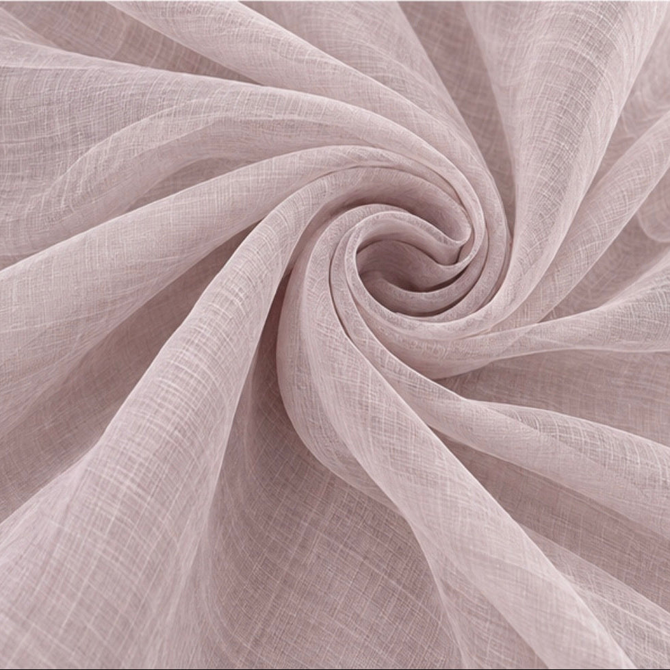 Fabric Verdi Plain Voile Fawn 280 cm