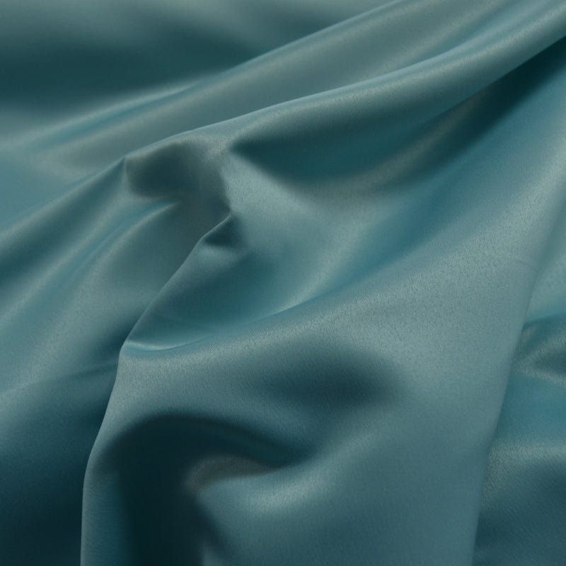 SATIN Dress Fabrics aqua Duchess Satin Fabric 150cm (4354051440729)