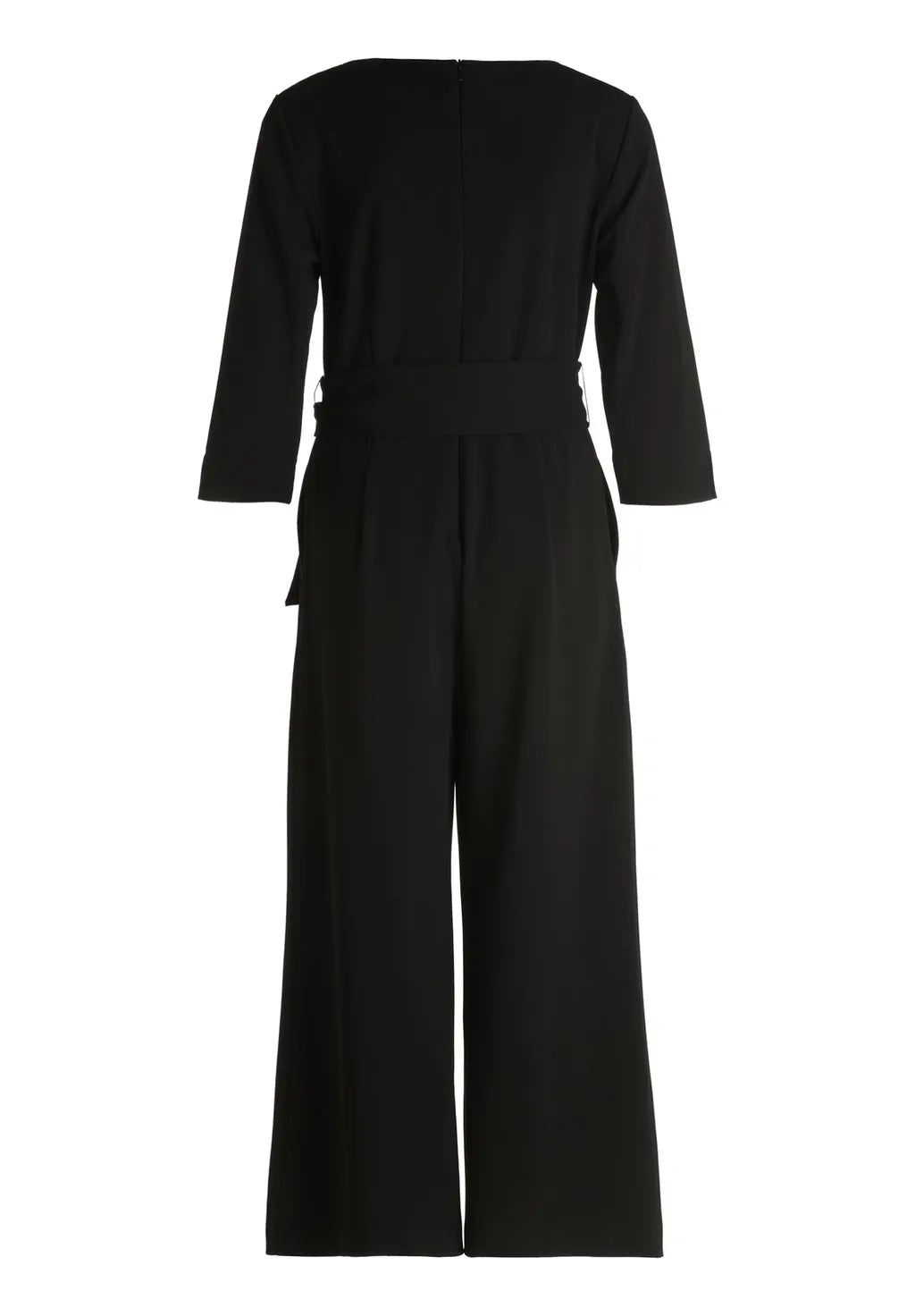 Betty Barclay Ladies Jumpsuit With Side Pocket-Black 6130/2420