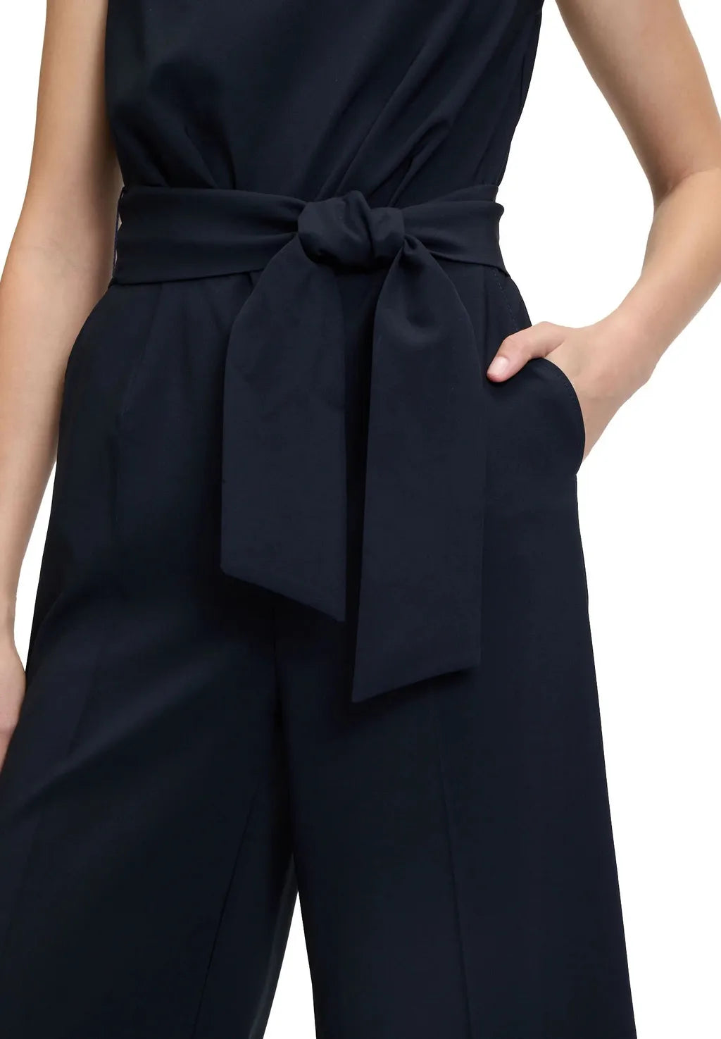 Betty Barclay Ladies Jumpsuit Sleeveless 7/8 length-Dark Sky 6005/1080