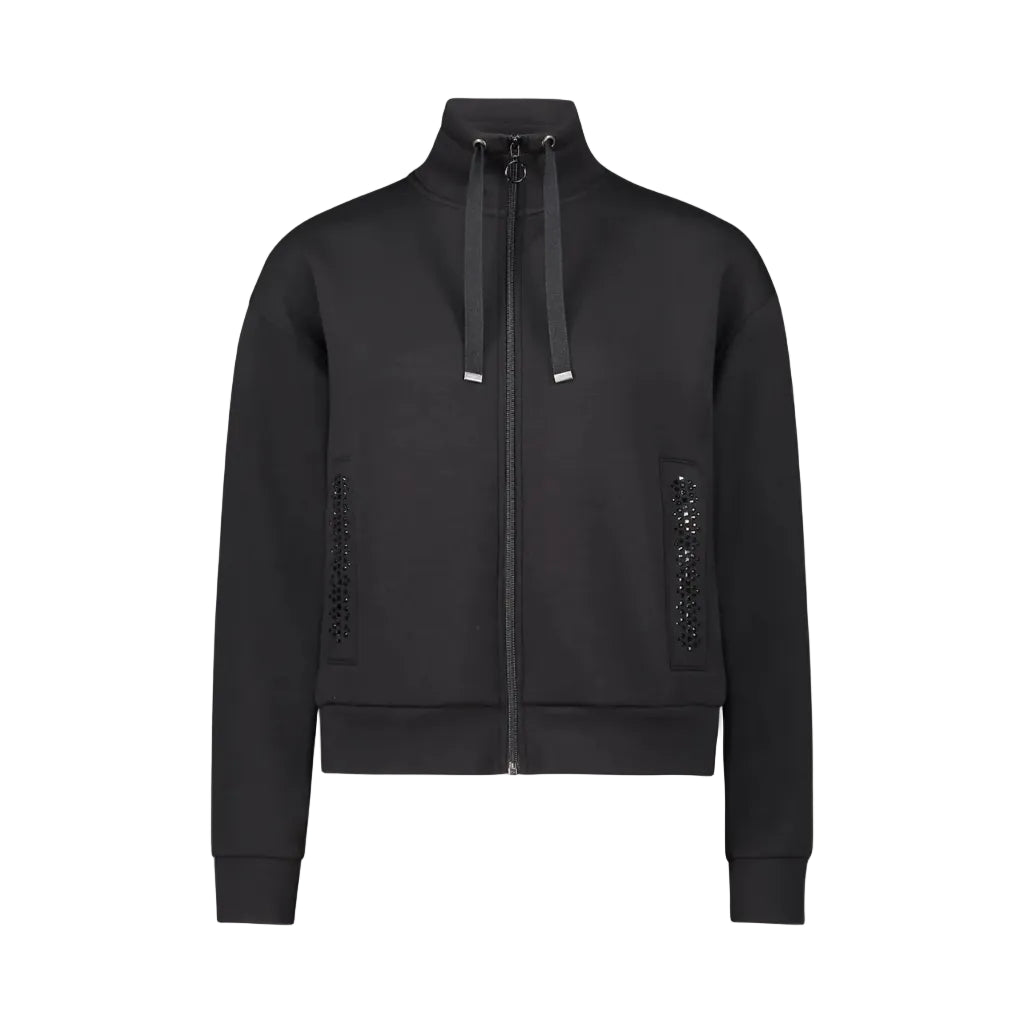Betty Barclay Ladies Sweat Jacket -Black 2450/8065