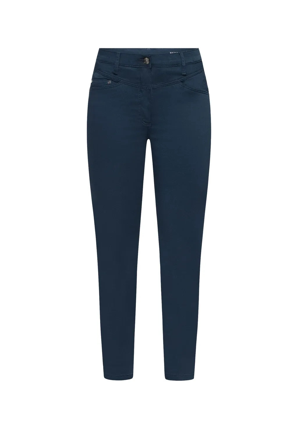 Betty Barclay Ladies Casual Trousers Slim Fit-Dark Sky 6818/2518