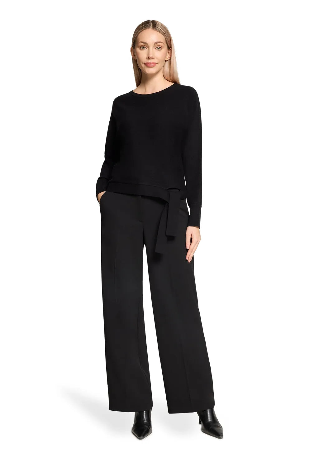Betty Barclay Ladies Knit Sweater-Black 5390/2907.