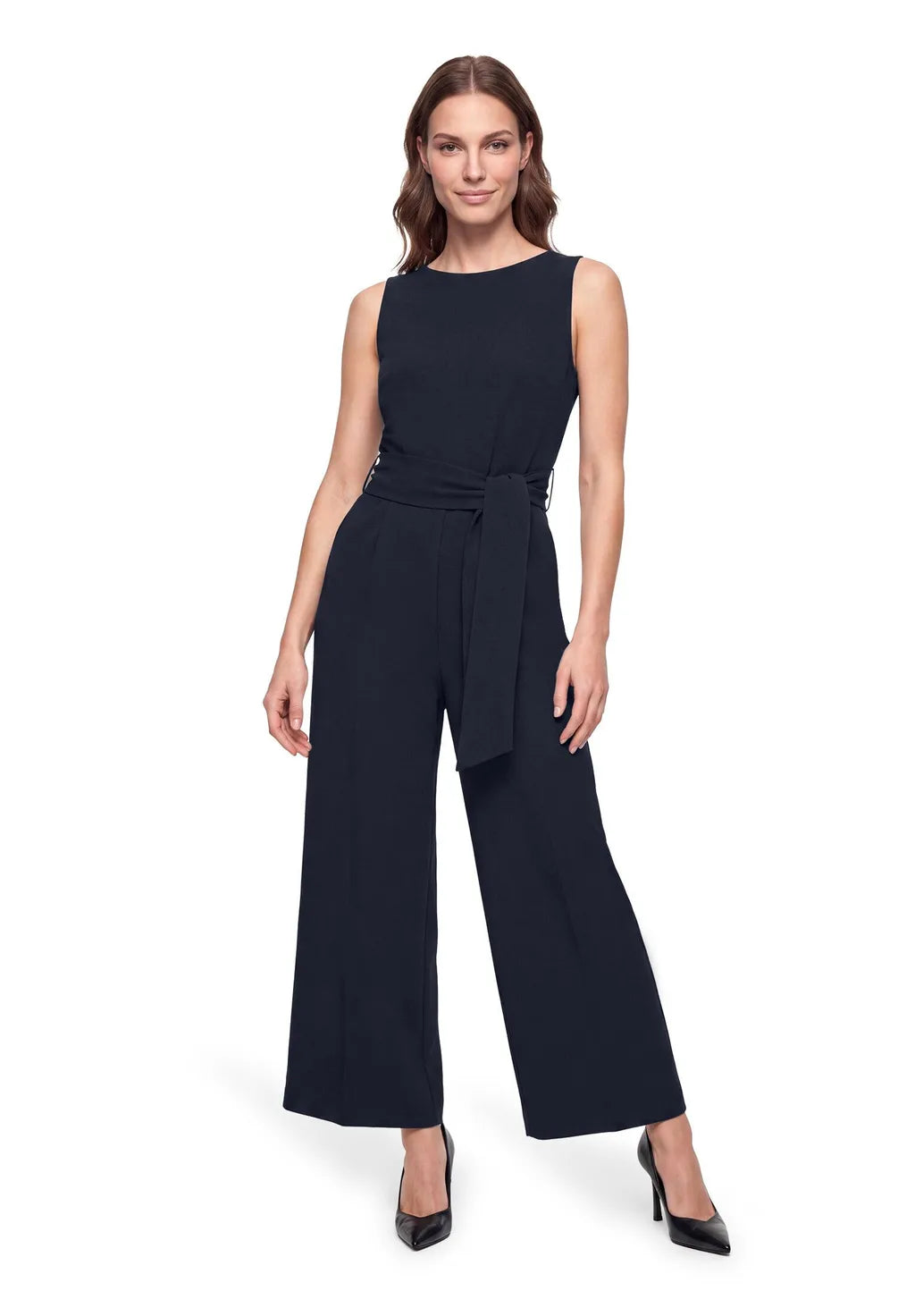 Betty Barclay Ladies Jumpsuit Sleeveless 7/8 length-Dark Sky 6005/1080