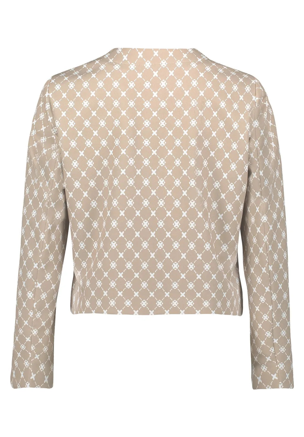 Betty Barclay Ladies Long-Sleeved Blazer Jacket-Nature/Cream 4714/1706