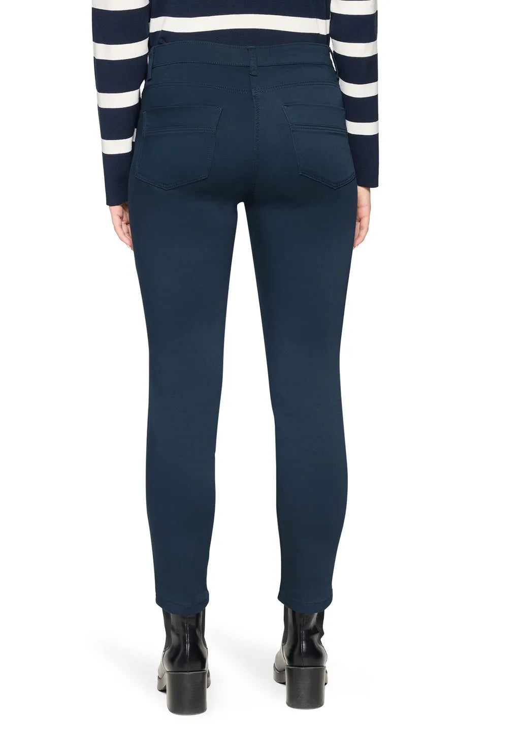 Betty Barclay Ladies Casual Trousers Slim Fit-Dark Sky 6818/2518