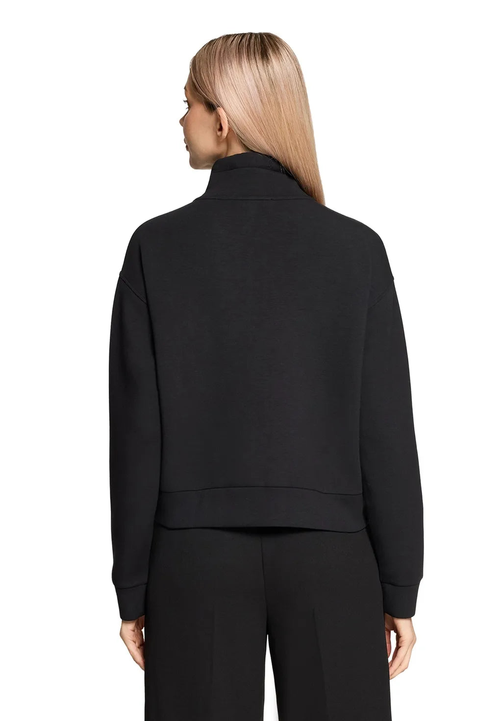 Betty Barclay Ladies Sweat Jacket -Black 2450/8065