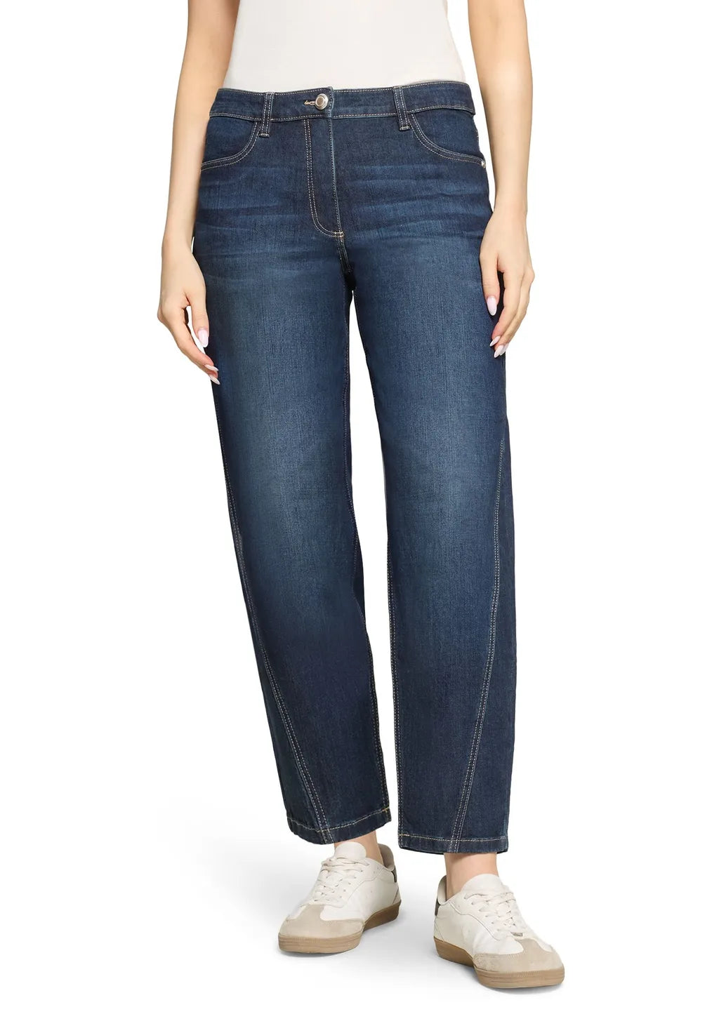 Betty Barclay Ladies Casual Jeans-Dark Jean 6551/1831